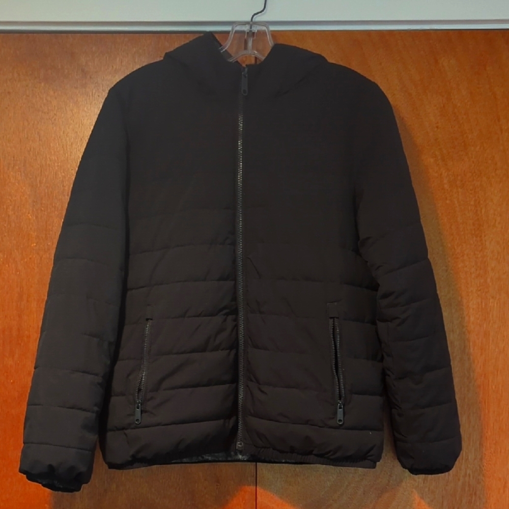 Abercrombie Kids Black Puffer Jacket